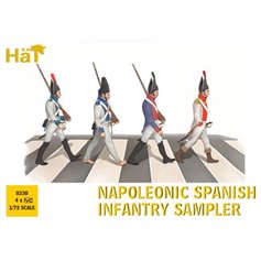 Hat 1:72 NAPOLEONIC SPANISH INFANTRY SAMPLER
