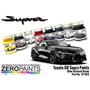 Zero Paints 1612-LY Toyota GR Supra Lightning Yell