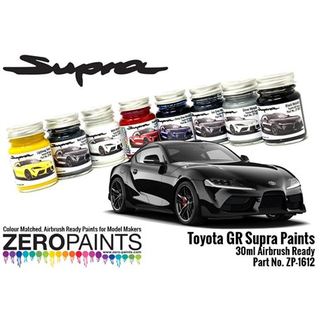 Zero Paints 1612-LY Toyota GR Supra Lightning Yell