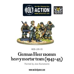 Bolt Action GERMAN HEER 120MM HEAVY MORTAR TEAM - 1943-1945