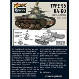 Bolt Action Japanese Type 95 Ha-Go light tank (Splash Release)Japanese Type 95 Ha-Go light tank (Splash Release)