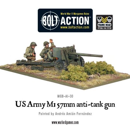 Bolt Action US Army 57mm Anti-Tank Team
