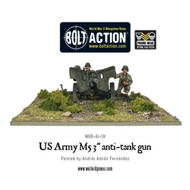 Bolt Action US Army 3'' Anti-Tank Gun