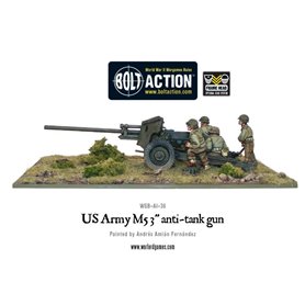 Bolt Action US Army 3'' Anti-Tank Gun