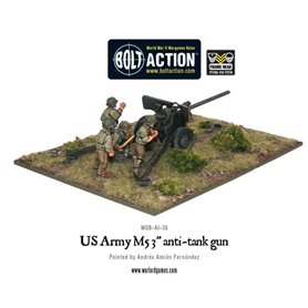 Bolt Action US Army 3'' Anti-Tank Gun