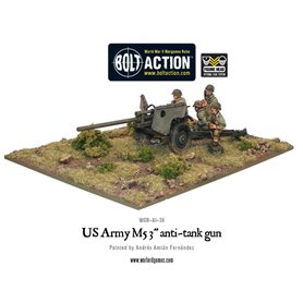 Bolt Action US Army 3'' Anti-Tank Gun