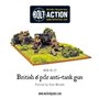 Bolt Action British Army 6 Pounder ATG & Crew