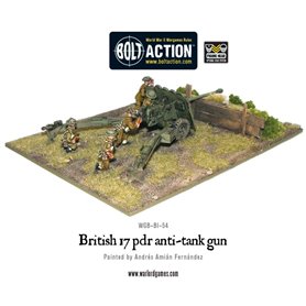 Bolt Action British Army 17 pdr Anti-tank Gun
