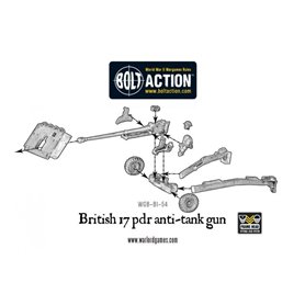 Bolt Action British Army 17 pdr Anti-tank Gun