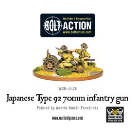 Bolt Action Imperial Japanese Type 92 70mm Infantry Gun