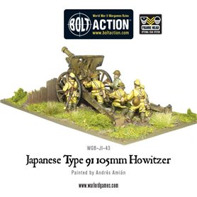 Bolt Action Imperial Japanese Type 91 105mm Howitzer