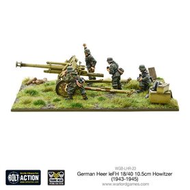 Bolt Action German Heer 105mm Gun & Crew