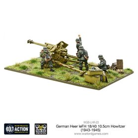 Bolt Action German Heer 105mm Gun & Crew