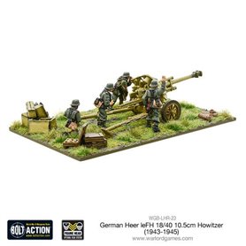 Bolt Action German Heer 105mm Gun & Crew