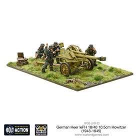 Bolt Action German Heer 105mm Gun & Crew