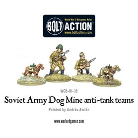 Bolt Action SOVIET ARMY DOG MINE ANTI-TANK TEAMS