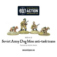 Bolt Action SOVIET ARMY DOG MINE ANTI-TANK TEAMS