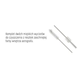Aerograf i kompresor - zestaw AirCobra + akcesoria