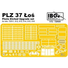 IBG 1:72 Photo-etched accessories for PZL-37 Łoś 
