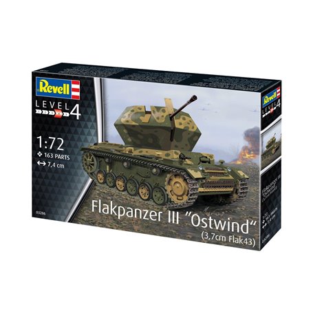 Revell 03286 Pojazd 1/72 Flakpanzer Iii Ostwind 3