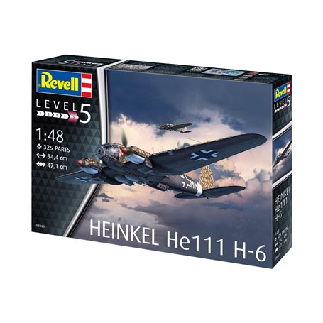 Revell 03863 Samolot 1/48  Heinkel He111 H-6