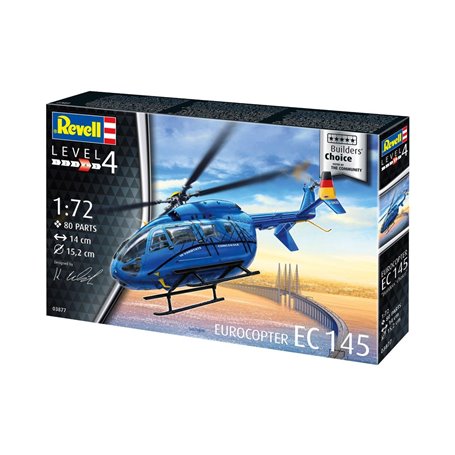 Revell 03877 Helikopter 1/72 Eurocopter Ec 145