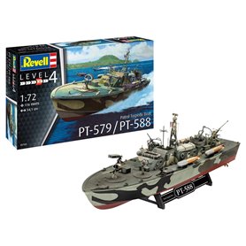 Revell 1:72 PT-579 / PT-588 - PATROL TORPEDO BOAT