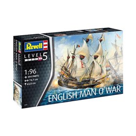 Revell 05429 Statek 1/96 English Man O'War