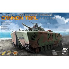 AFV Club 1:35 LVTH6A1 Canon Teal - FIRE SUPPORT VEHICLE 