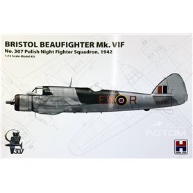Hobby 2000 1:72 Bristol Beaufighter Mk.VIF - 307 POLISH NIGHT FIGHTER SQUADRON - 1942