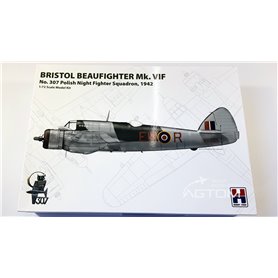 Hobby 2000 1:72 Bristol Beaufighter Mk.VIF - 307 POLISH NIGHT FIGHTER SQUADRON - 1942