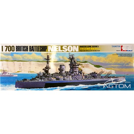 Tamiya 1:700 HMS Nelson