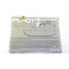 Takom 1:35 Polski czołg lekki PL-01 - prototyp