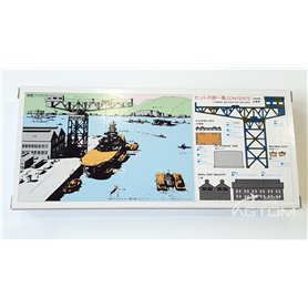 Tamiya 1:700 HARBOUR SET - sceneria portowa