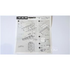 Tamiya 1:700 HARBOUR SET - sceneria portowa
