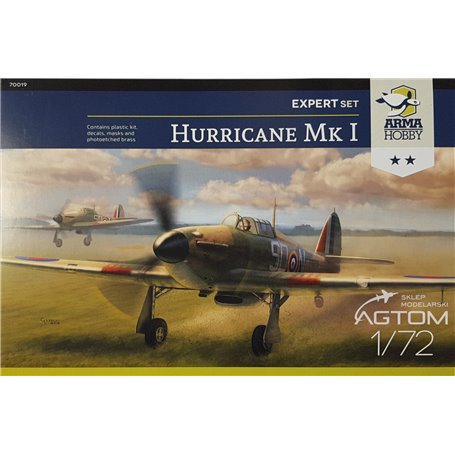 Arma Hobby 1:72 Hawker Hurricane Mk.I - EXPERT SET