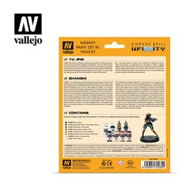 Vallejo 70235 Zestaw INFINITY EXCLUSIVE - YU JING - 8 farb + figurka