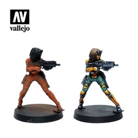 Vallejo 70235 Zestaw INFINITY EXCLUSIVE - YU JING - 8 farb + figurka