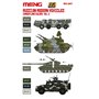 Meng Zestaw farb RUSSIAN MODERN VEHICLES CAMOUFLAGE COLORS - cz.2