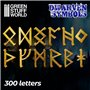 Green Stuf World Dwarven Symbols – 300 letters