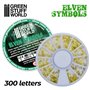 Green Stuf World Elven Symbols – 300 letters