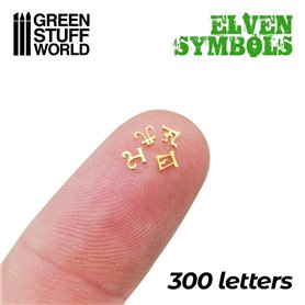 Green Stuf World Elven Symbols – 300 letters