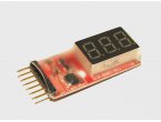 Wskaźnik napięcia LCD 2-6 ogniw LiPo