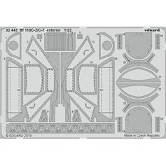 Eduard Bf 110C-2/C-7 exterior 1/32 dla REVELL