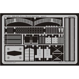 Eduard MH-60G interior 1/35 dla ACADEMY/MRC