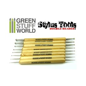 Green Stuff World 8x Sculpting STYLUS tool set 