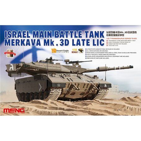 Meng 1:35 Merkava Mk.IIID / późna LIC