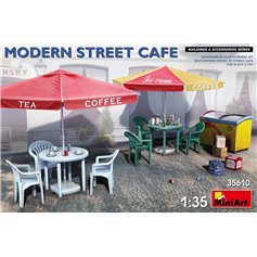 Mini Art 1:35 MODERN STREET CAFE