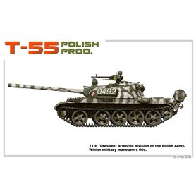 Mini Art 1:35 T-55 - POLSKA PRODUCKJA