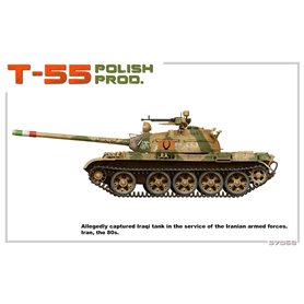 Mini Art 1:35 T-55 - POLSKA PRODUCKJA